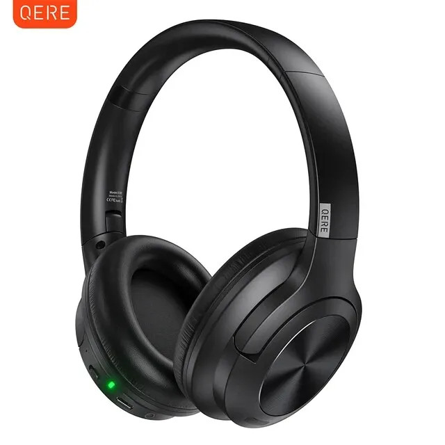 Headphones Wireless Bluetooth Noise Cancellation Phone Music DJ Airplane Travel