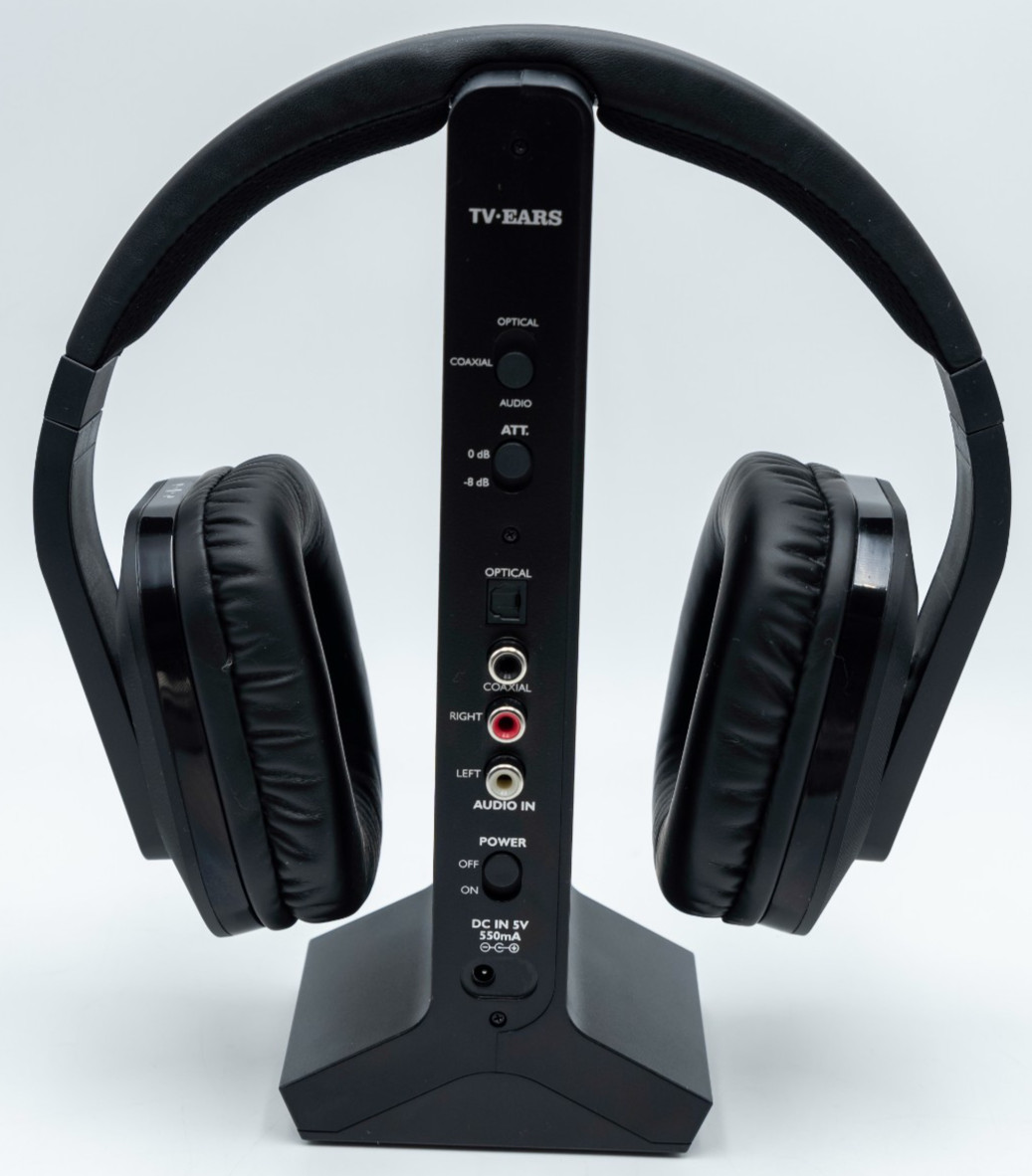 TV EARS Voice Clarifying Headphones 100 Ft Over Ear