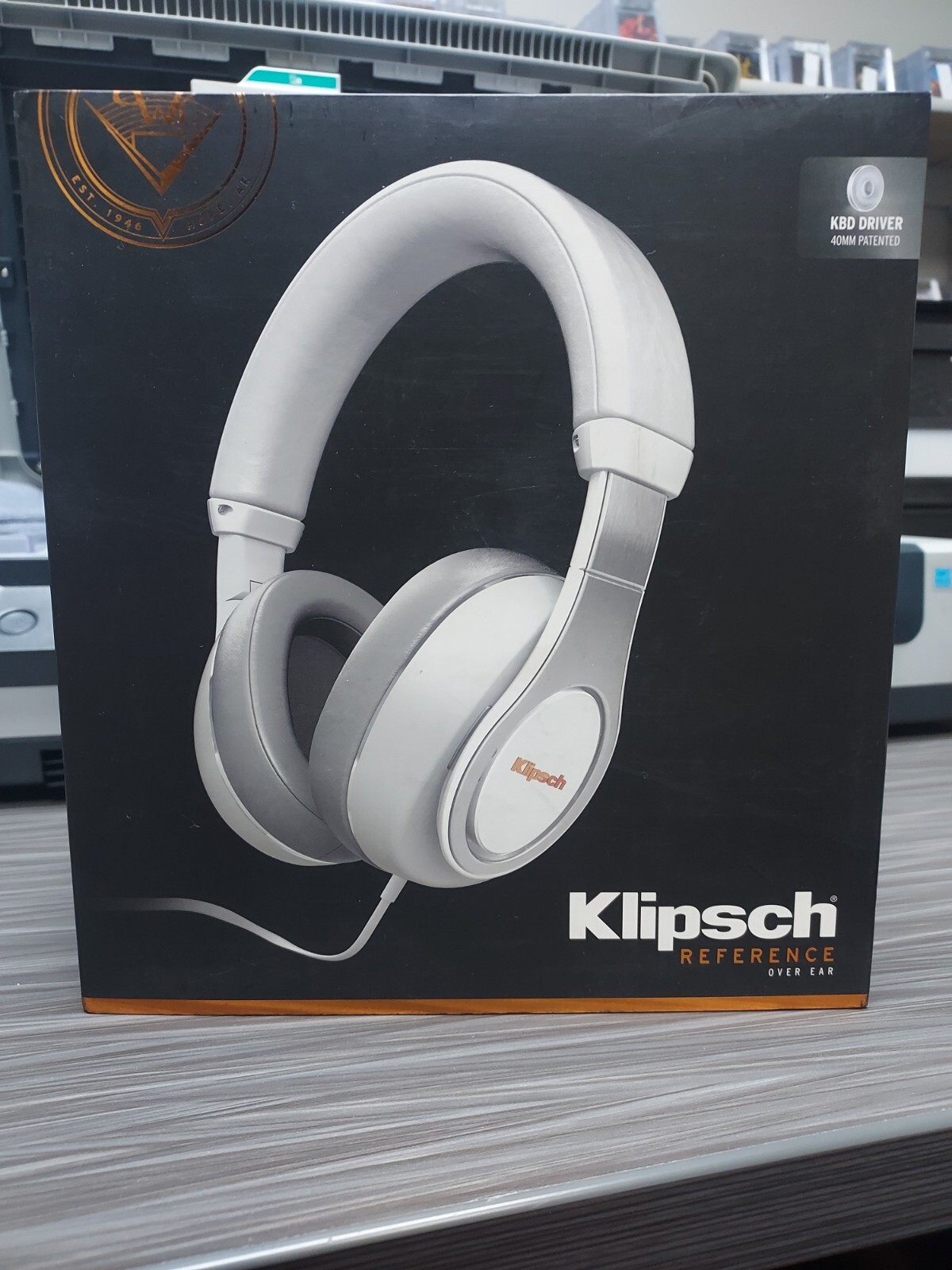Klipsch Reference Over Ear Headphones Open Box Good Condition Used See Photos