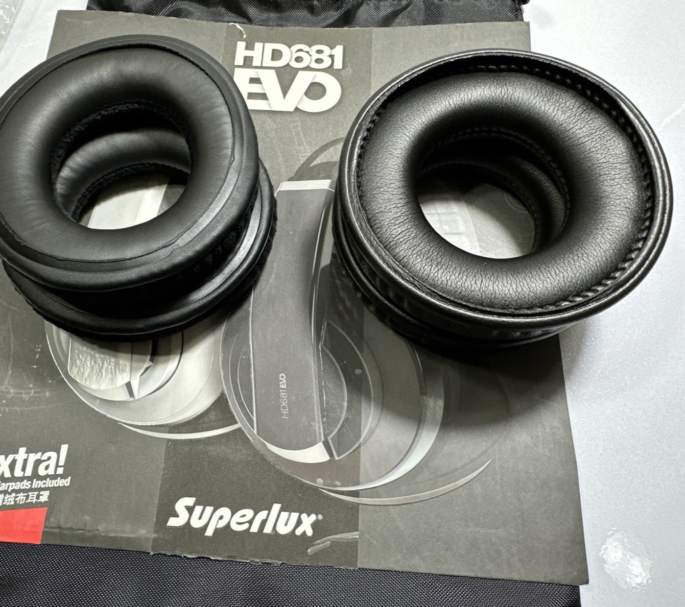 Velour Velvet Ear Pads Cushion For Superlux HD681 EVO Headphones