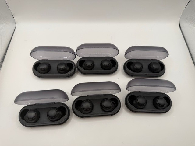 LOT of 6-Sony WF-C500/YY2952 Wireless Bluetooth Headphones – (parts or repair)