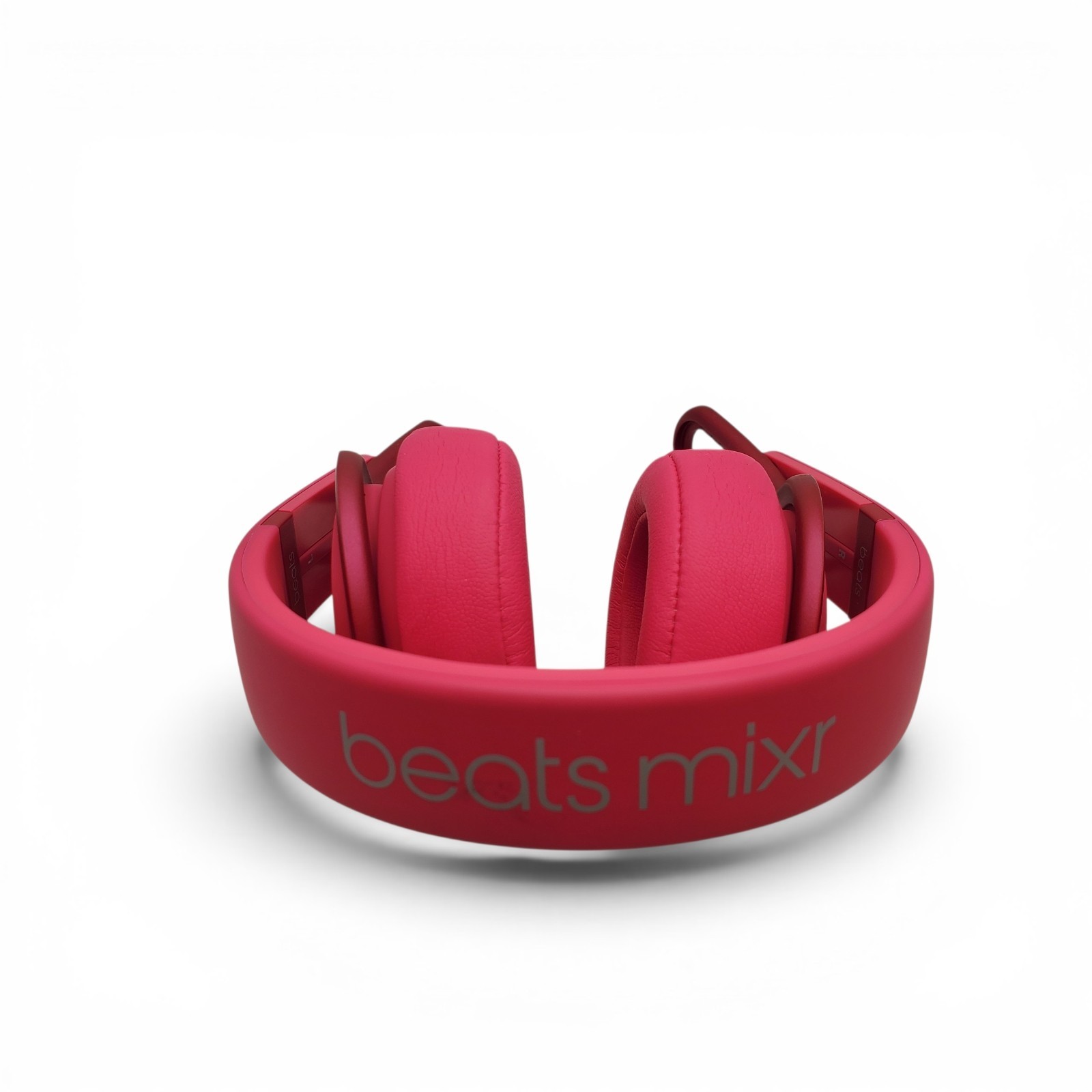 Beats by Dr Dre Mixr On-Ear DJ Headphones Magenta Pink Wired with Case & Aux Cab