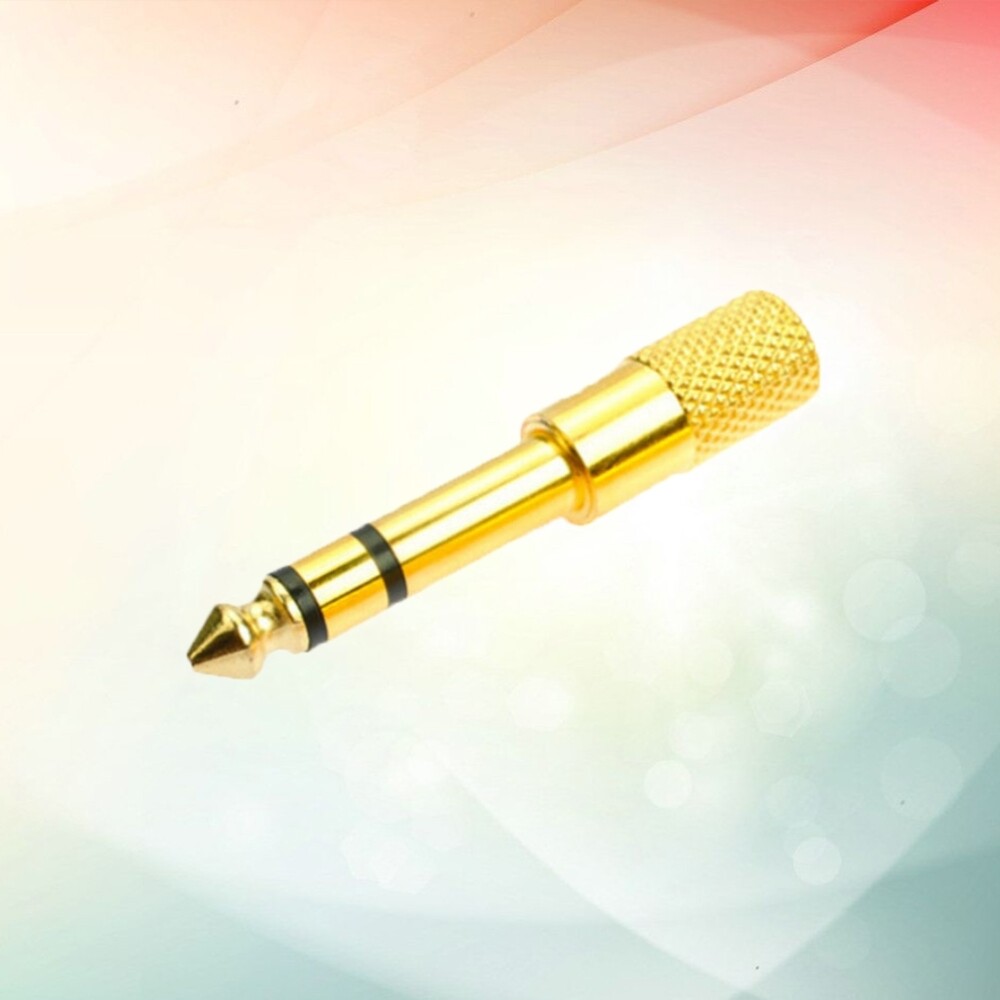 3PCS Per Set 6.5 to 3.5 2-channel Audio Adapter Microphone MIC Audio Adapter