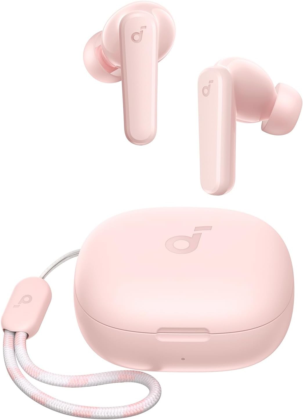Soundcore by Anker P20i True Wireless Earbuds, 10mm Drivers with Big Pink
