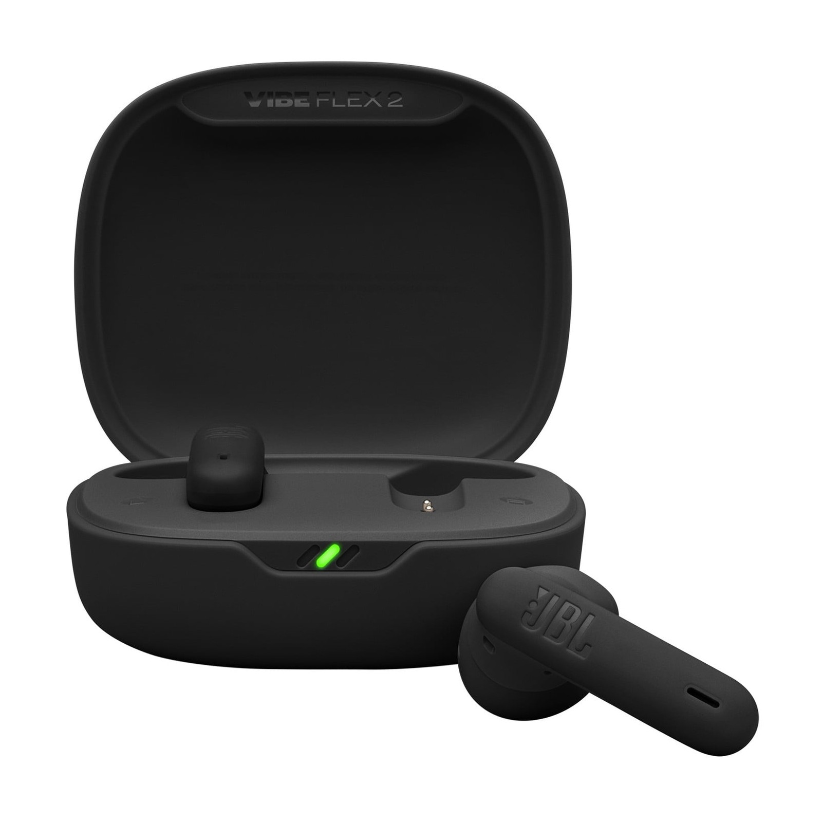 JBL JBLVFLEX2BLKAM Vibe Flex 2 True Wireless Earbuds with Pure Bass Sound Black