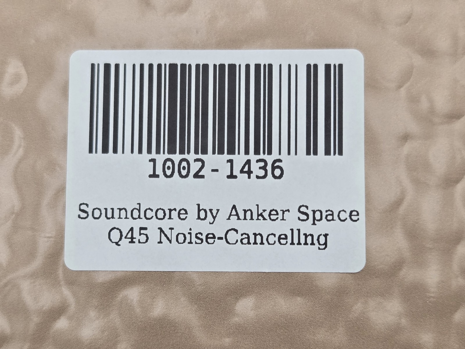Soundcore by Anker Space Q45 Noise Cancelling Headphones Black Used