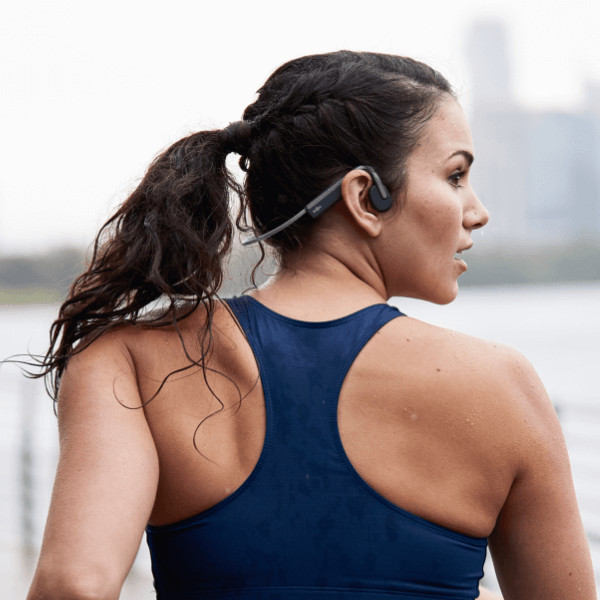 ✅ Shokz OpenMove Bone Conduction Wireless Headphones IP55 Bluetooth Grey ✅