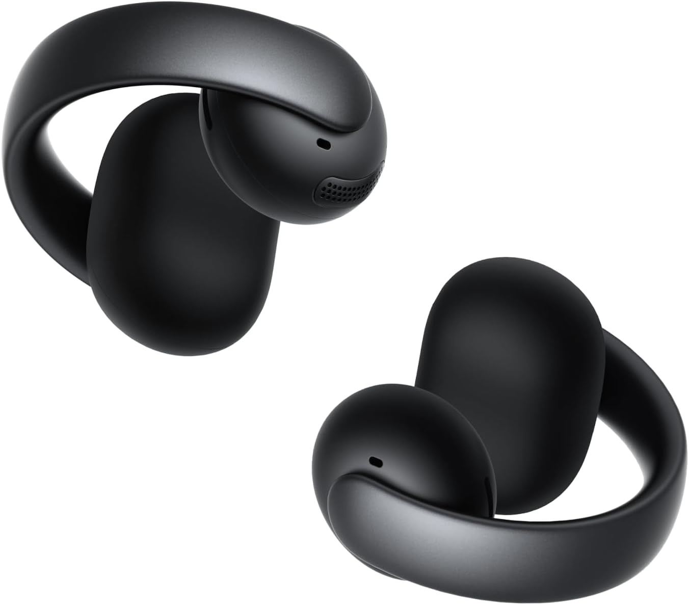 Aeroclip by Anker, Open-Ear Earbuds, Clip-On Headphones, Adaptive Comfort, Clear