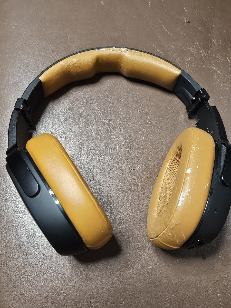 Skullcandy Crusher 360 Wireless Over-Ear Headphones Black/Tan Limited Edition JP