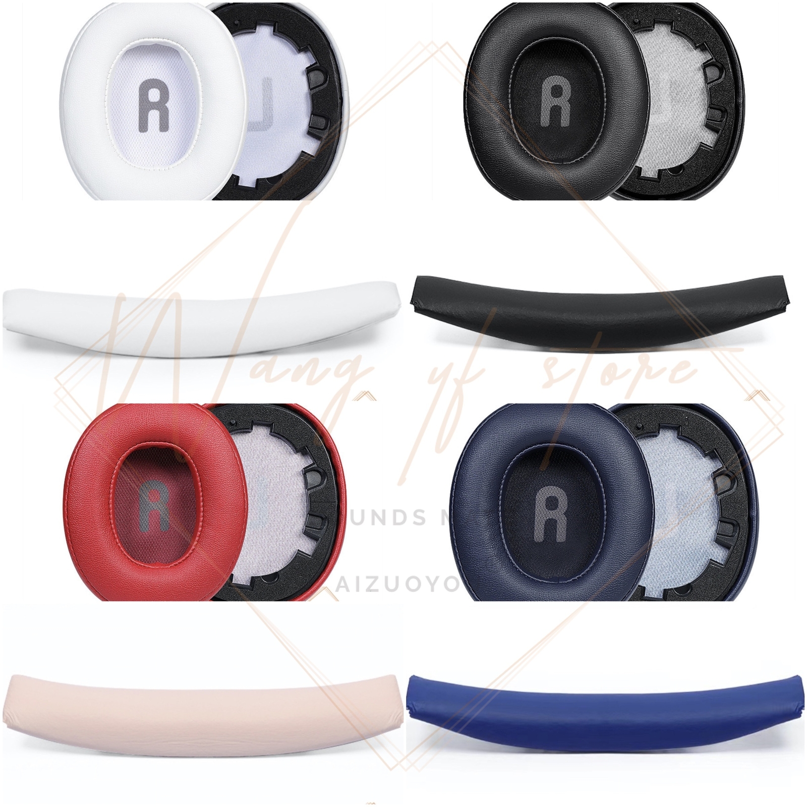 Ear Pads Replacement for JBL Tune 700 BT 710 BT 750 BT 750BTNC 760 NC Headphones