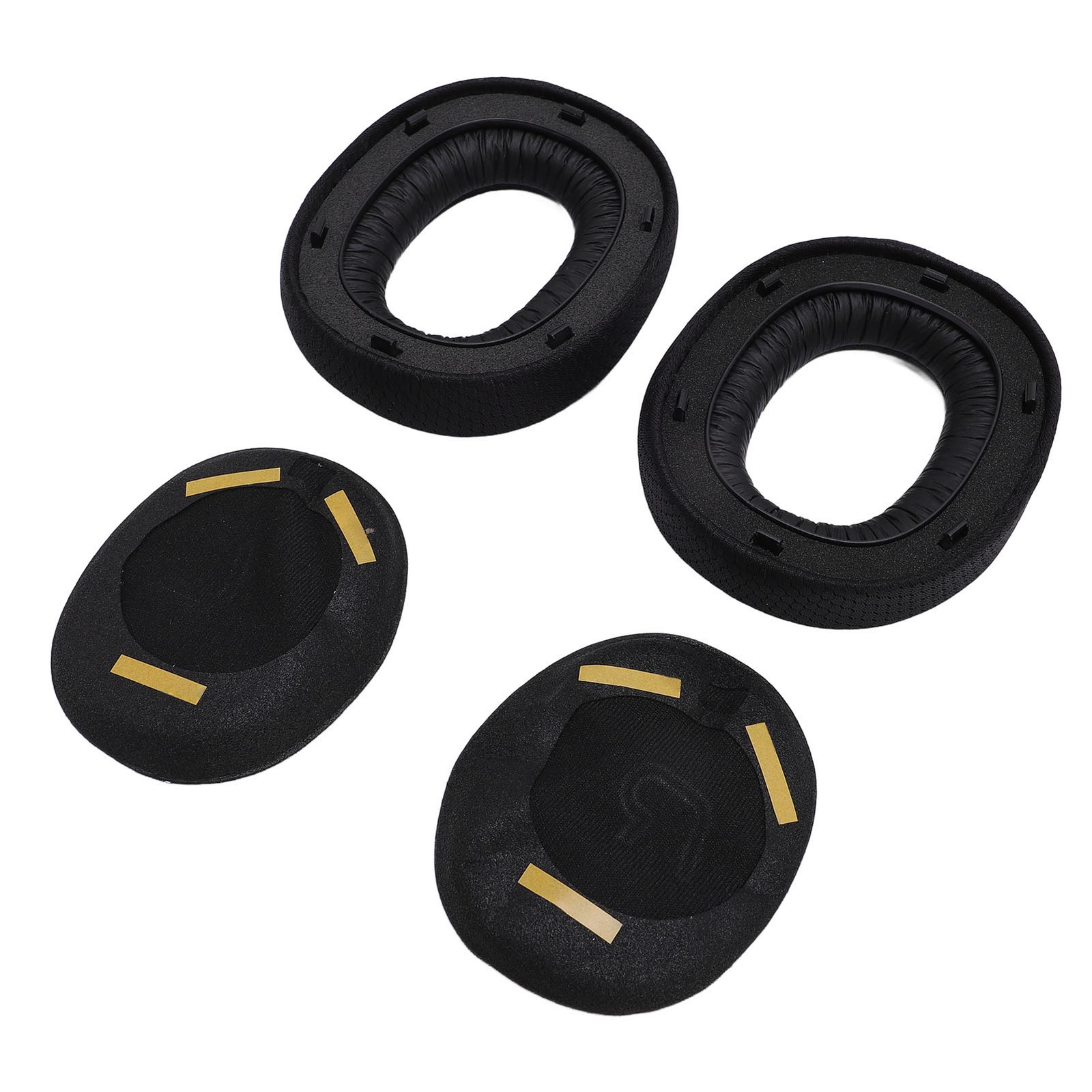 Headphone Earpads Comfortable Breathable Mesh Fabric Enhance Sound Quality AMHP