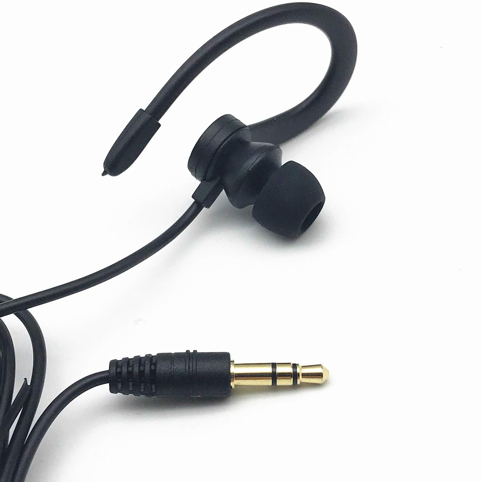 Single Side In-Ear Mono Earphone 3.5mm Plug Ear Hook Earpiece For Phone MP3