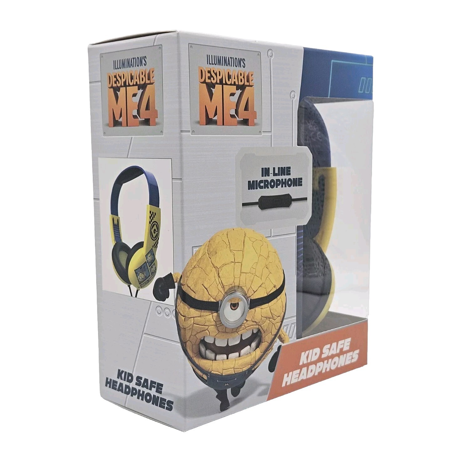 Despicable Me Headphones Kods Safe Volume Limiting Age 6+ Volume Limiting