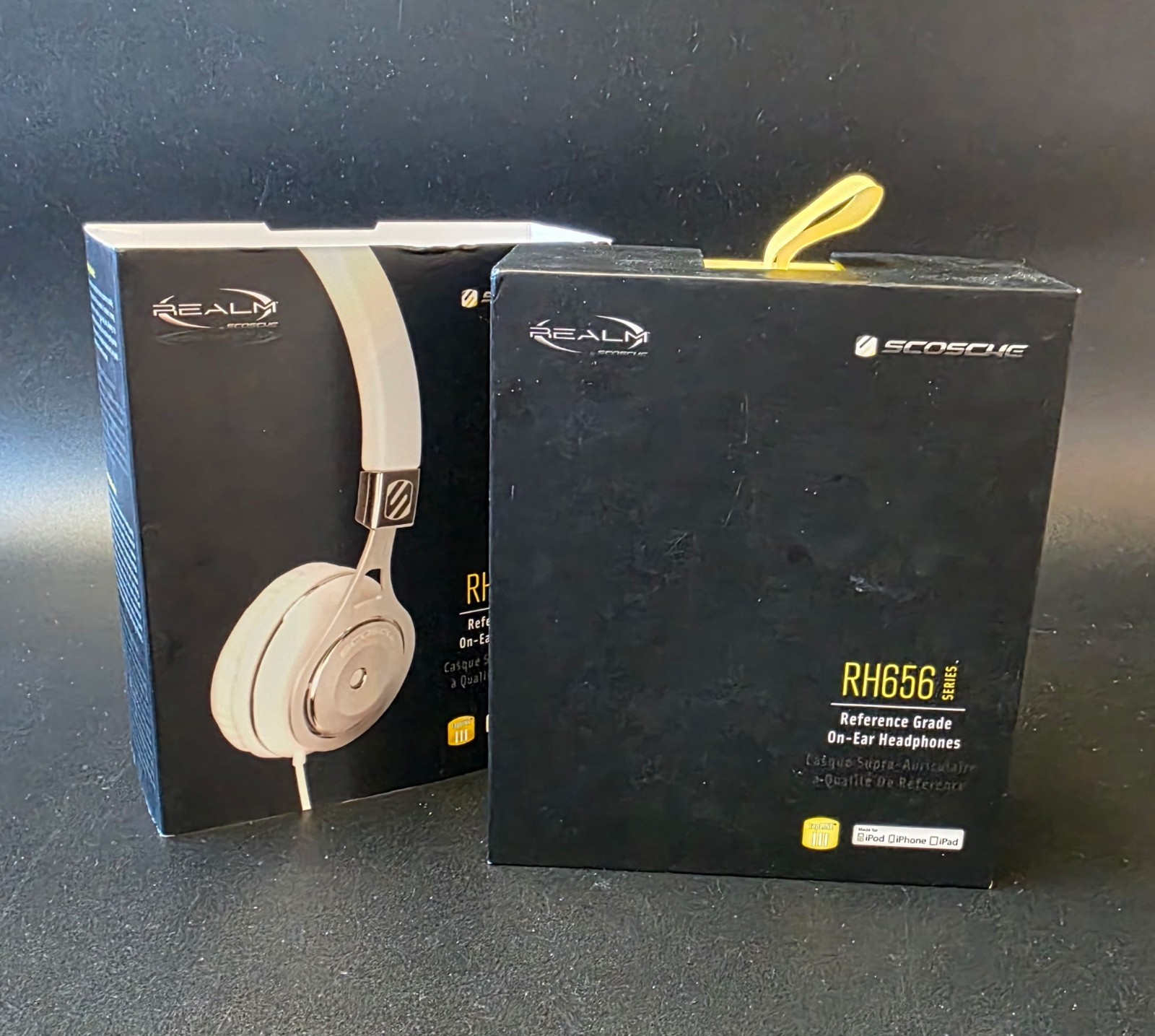 Realm Scosche RH656M Reference Grade On-Ear HeadPhones
