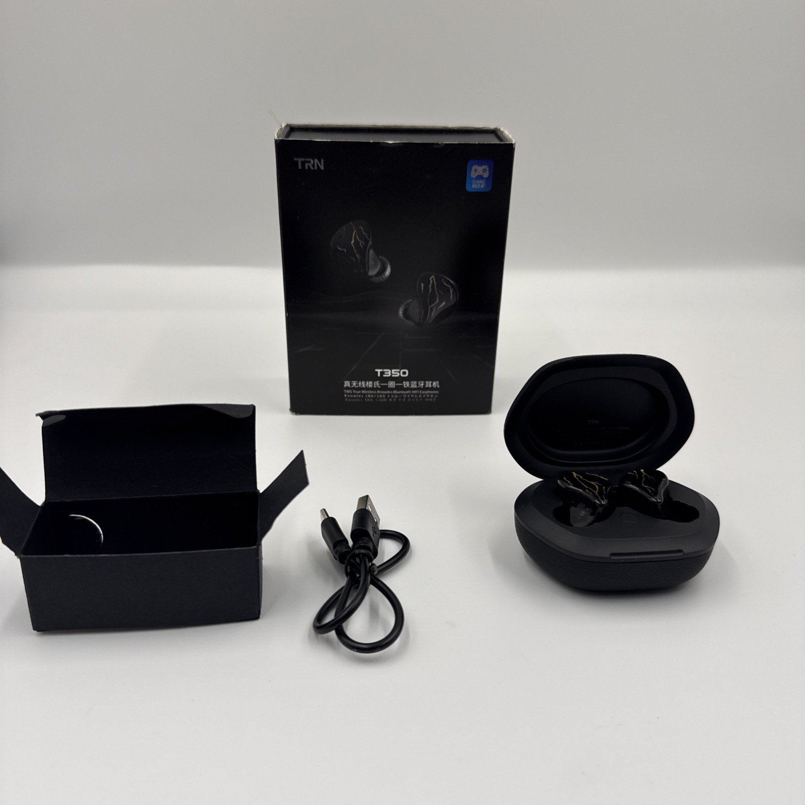 TRN T350 TWS Knowles Earphone 1BA+1DD 5.3 Bluetooth-compatible Bass HIFI Headset