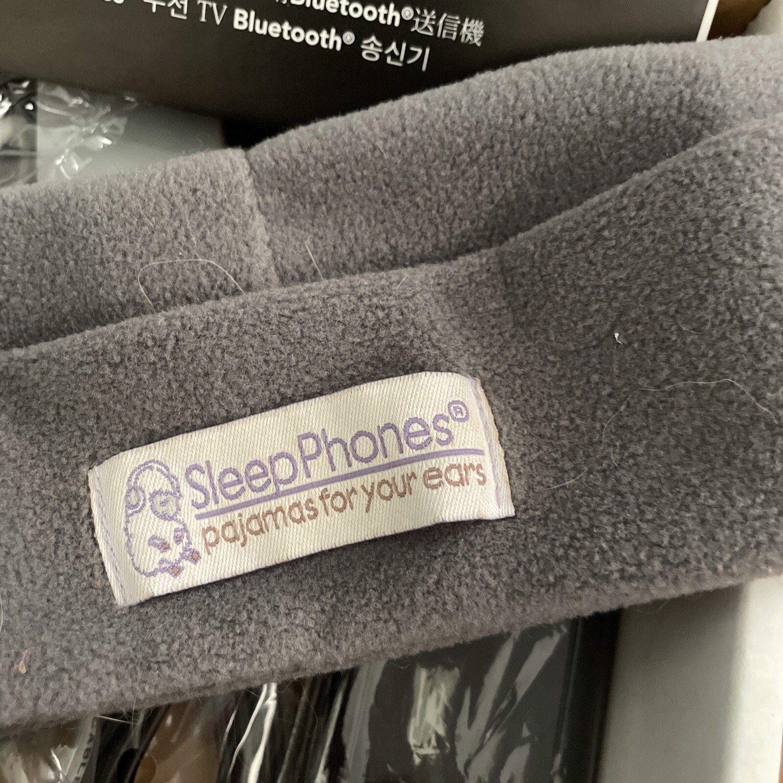 Hammacher Schlemmer The Comfortable TV Listening Headband Wireless Bluetooth