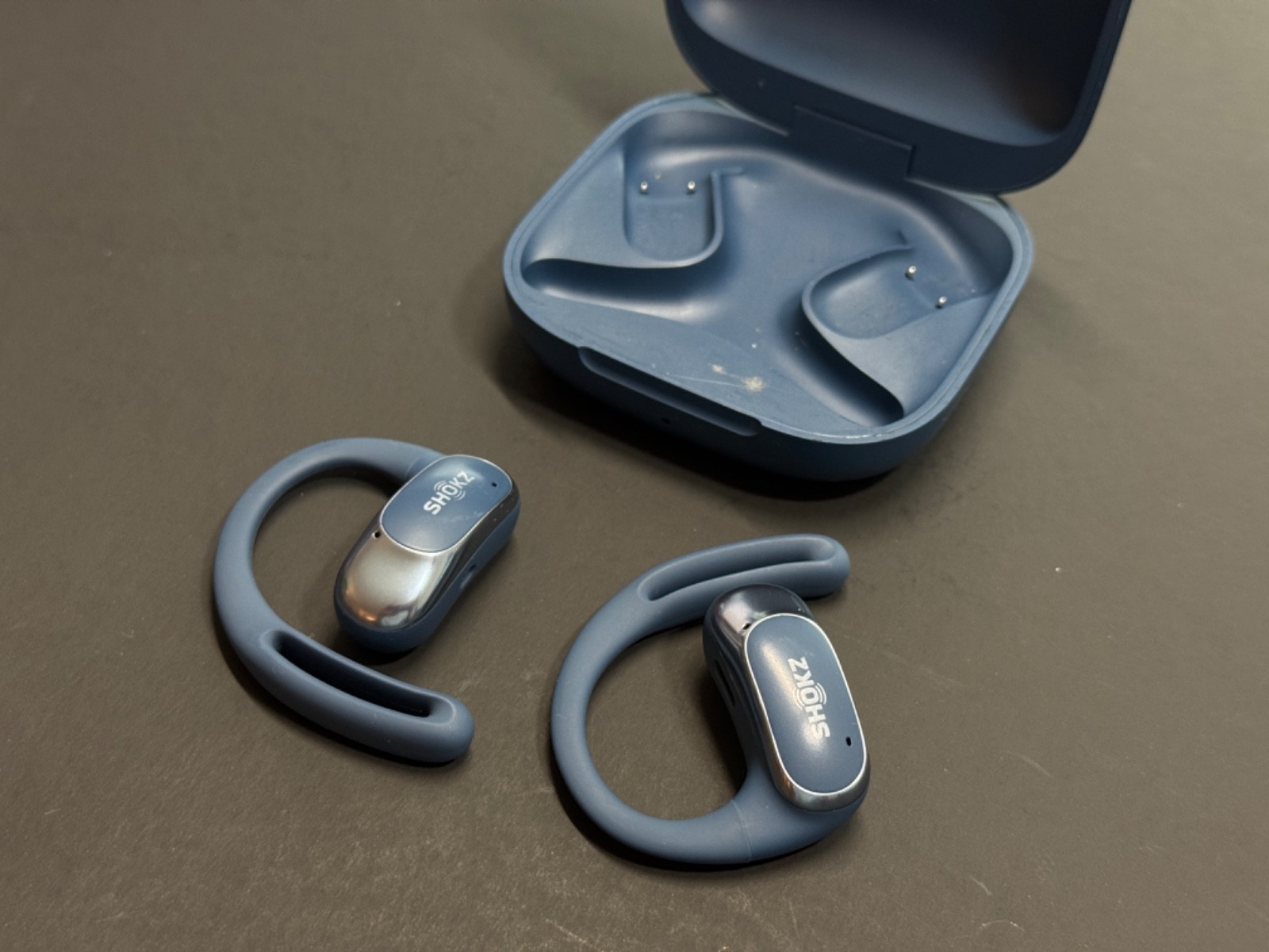 Shokz OpenFit Air Open Ear Wireless Earbuds T511 Stone Blue