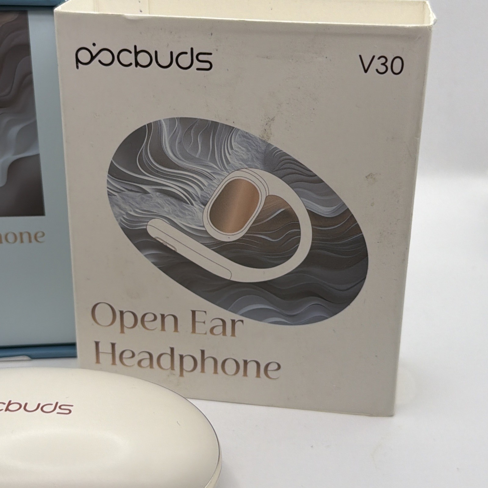 PocBuds Open Ear Earbuds,Wireless 5.4 Bluetooth Headphones，60Hrs Playtime Sport
