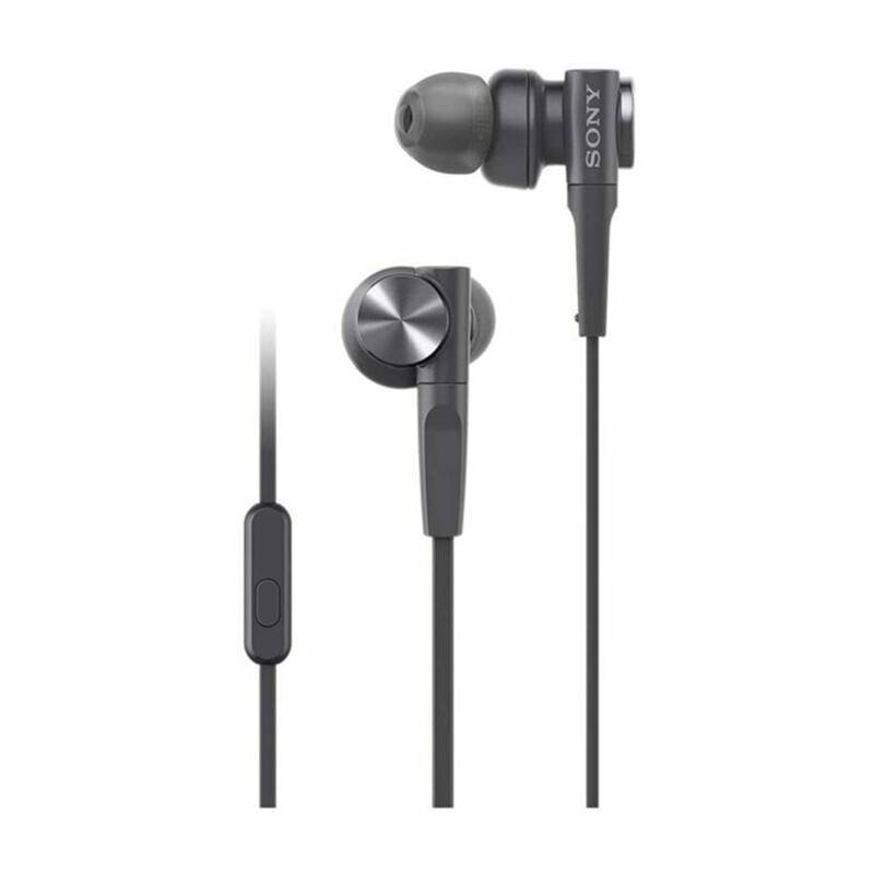 SONY MDR-XB55AP Bass Booster In-Ear Headphones With Remote & Mic Black/Grey