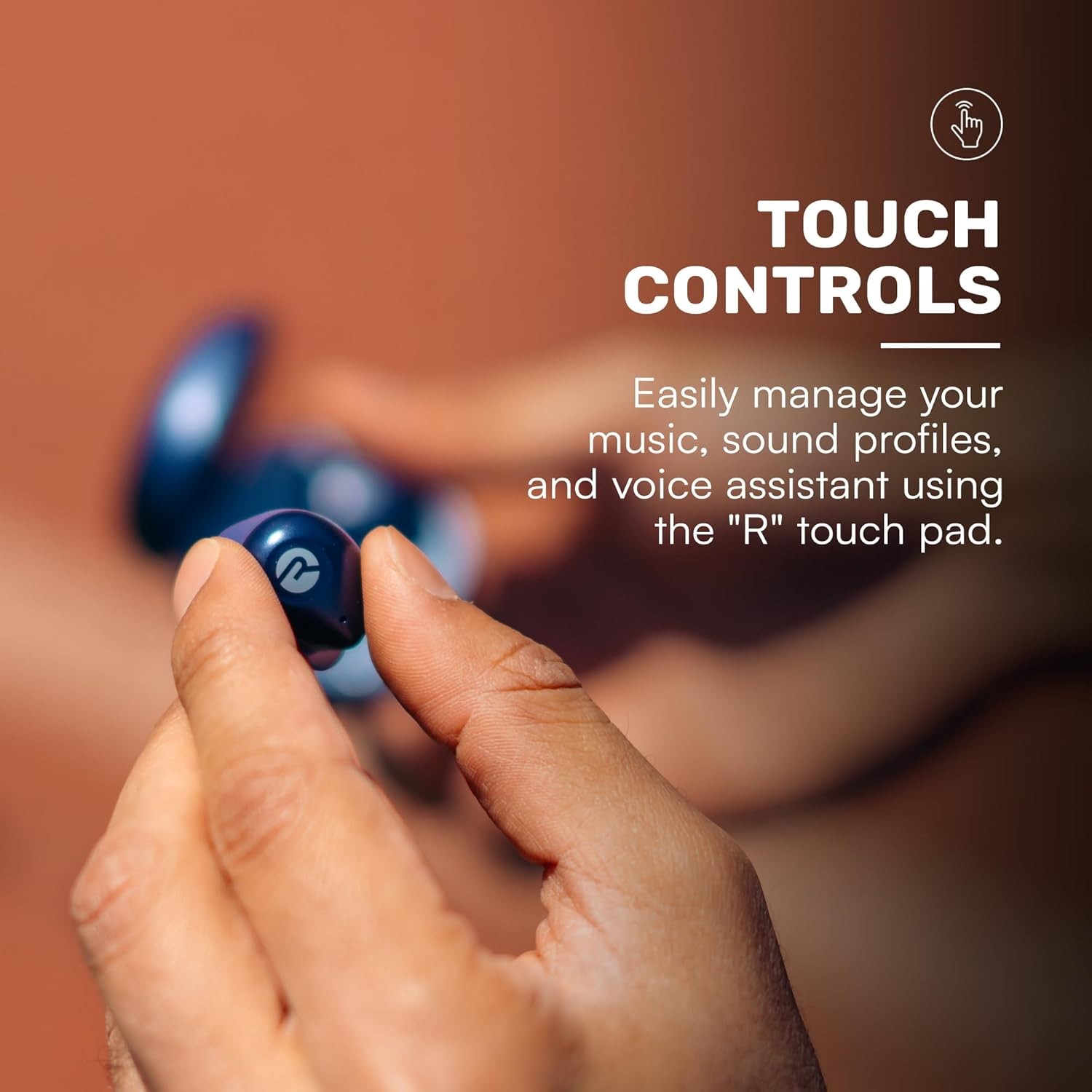 Raycon Fitness Bluetooth Wireless Earbuds + Microphone Sweart & Water Resistant