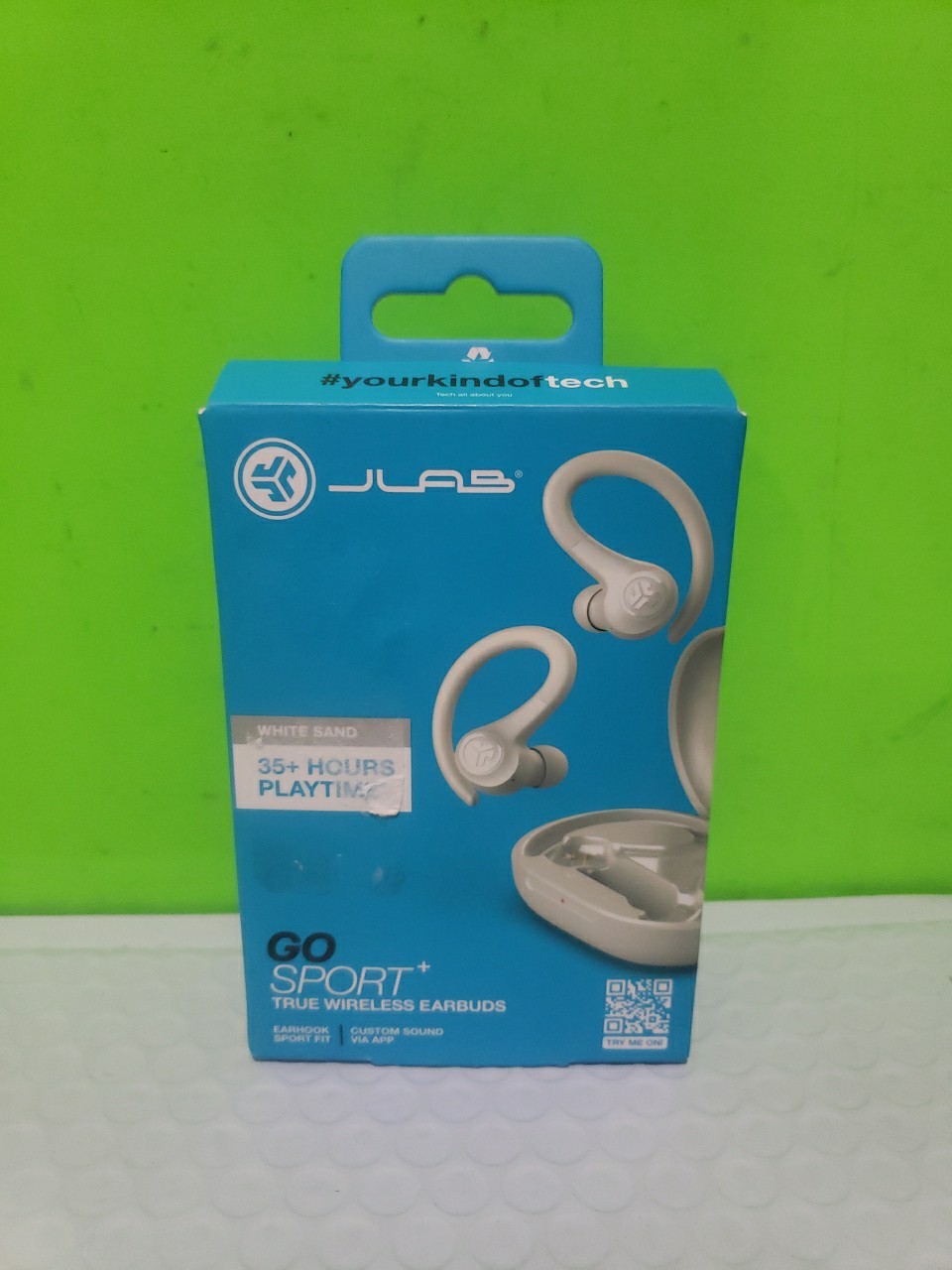 Go Sport+ Wireless Workout Earbuds Featuring C3 Clear Calling, Secure Earhook Sp