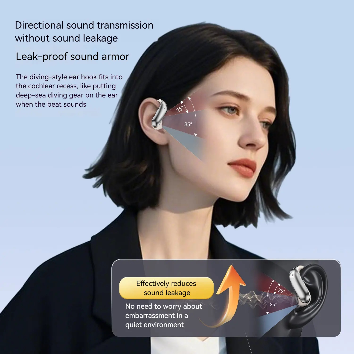 Monster Bluetooth Earbuds – 145H Playtime, Waterproof & Noise Isolation