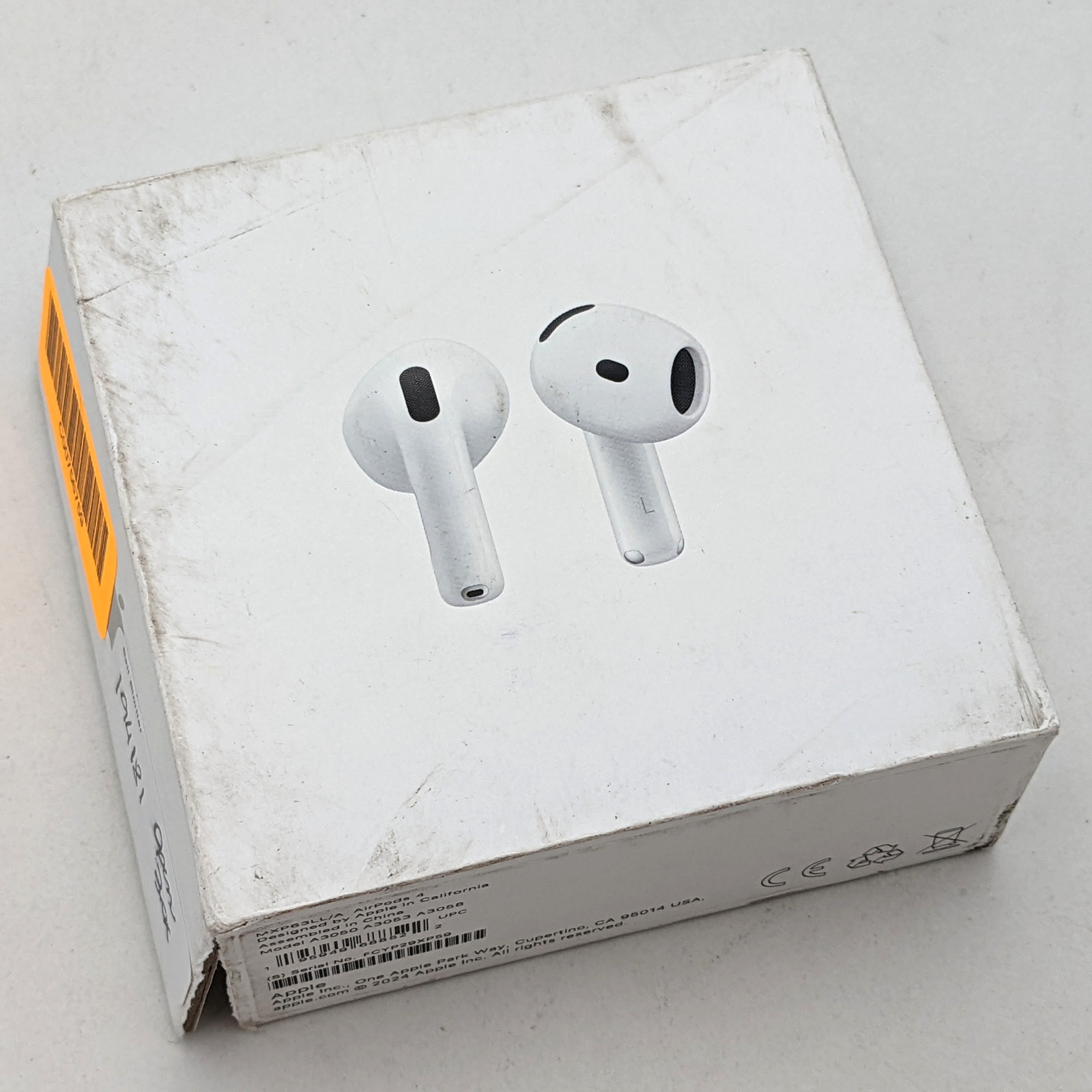 Apple AirPods 4th Gen Earbuds & Case – (A3050 A3053 A3058) – MXP63LL/A