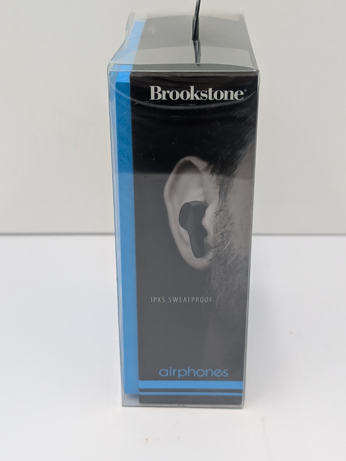 Brookstone Airphones True Wireless Earbuds With Qi Wireless Charging Case BKH600