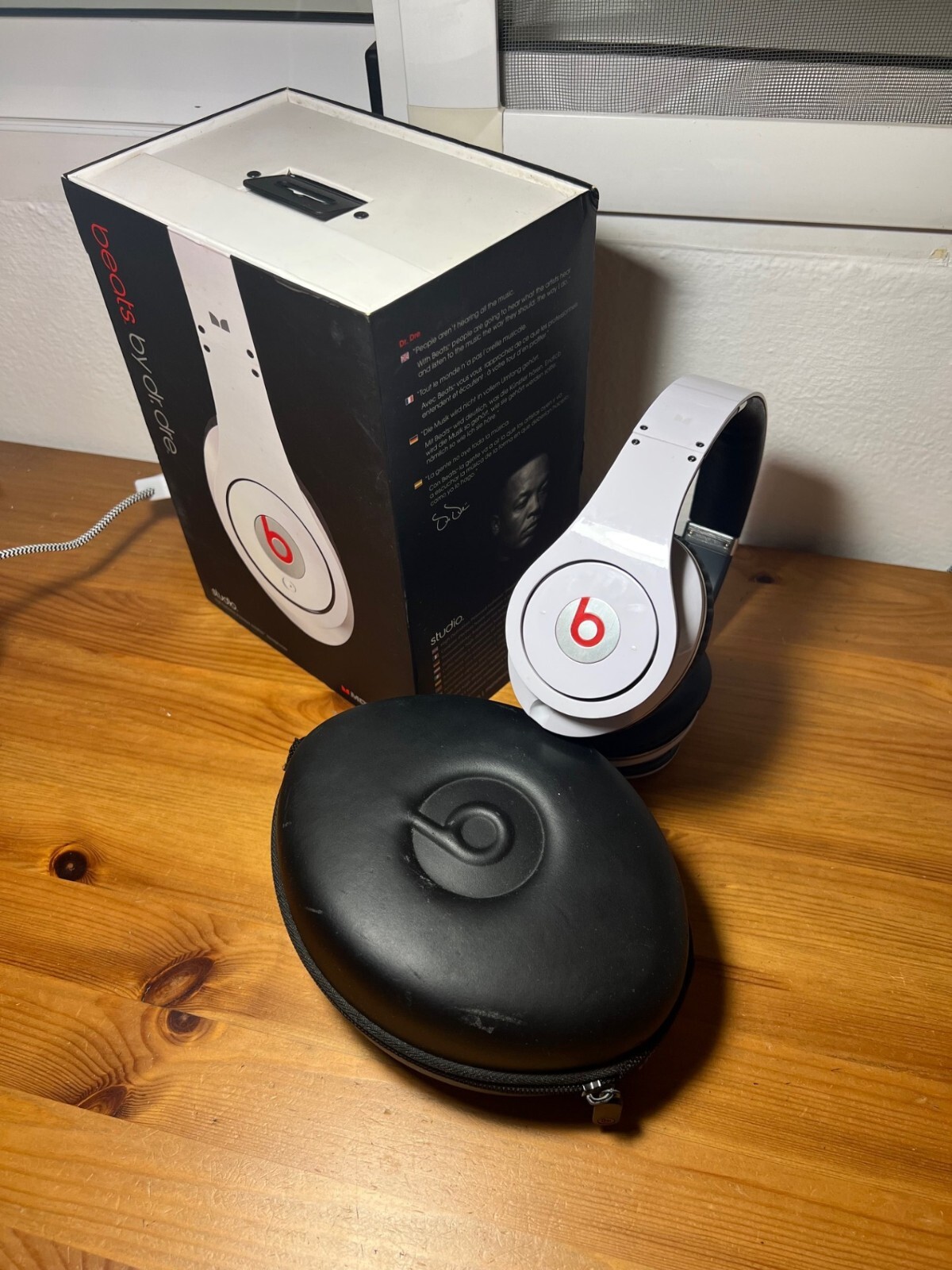 AURICULAR DJ MONSTER BEATS STUDIO 1 BLANCO