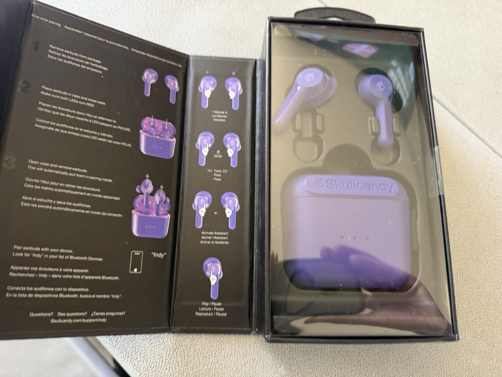 Skullcandy Indy Truly Wireless/Bluetooth In-ear Headphone
