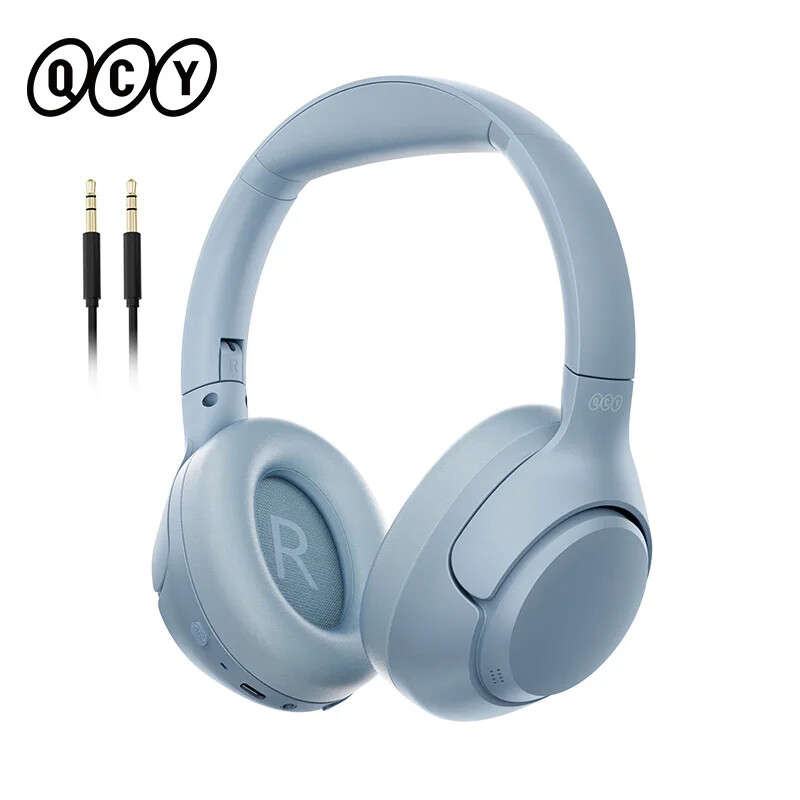 H3 ANC Bluetooth 5.4 Wireless Headphones with 60H Playtime & Hi-Res Audio