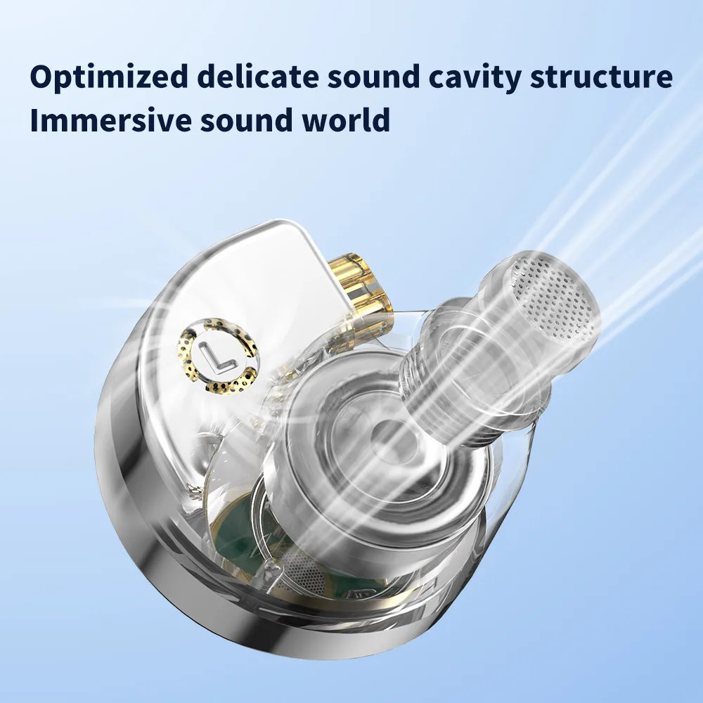 TRN Conch Earphone Lucky bag High-Performance DLC Diamond Diaphragm Dynamic in-E