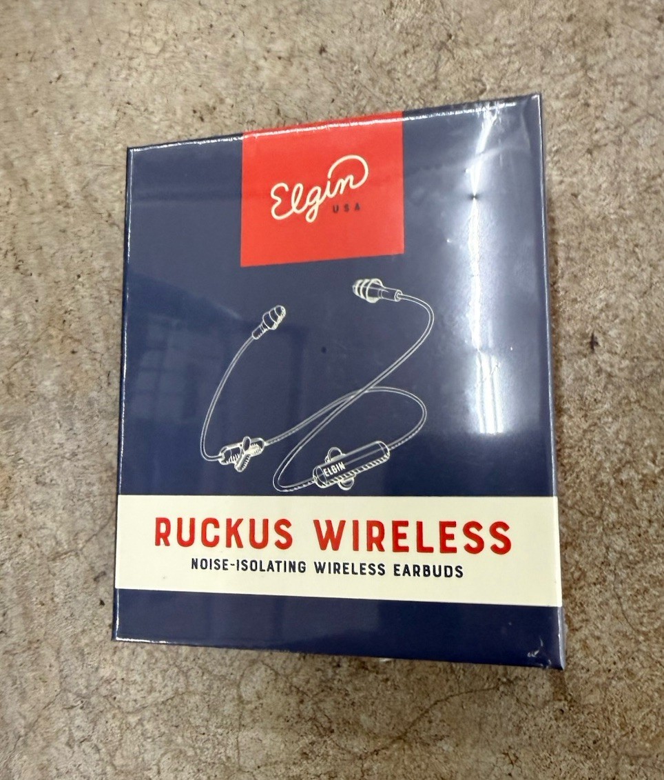 Elgin Ruckus Wireless Bluetooth Earplug Headphones 25 dB Noise Reduction Ear …