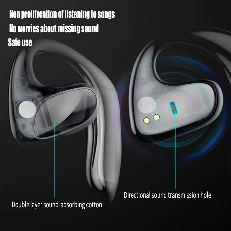 Wireless Bluetooth Earphones Sports Headphones Ear Hook Running Earbuds Headset