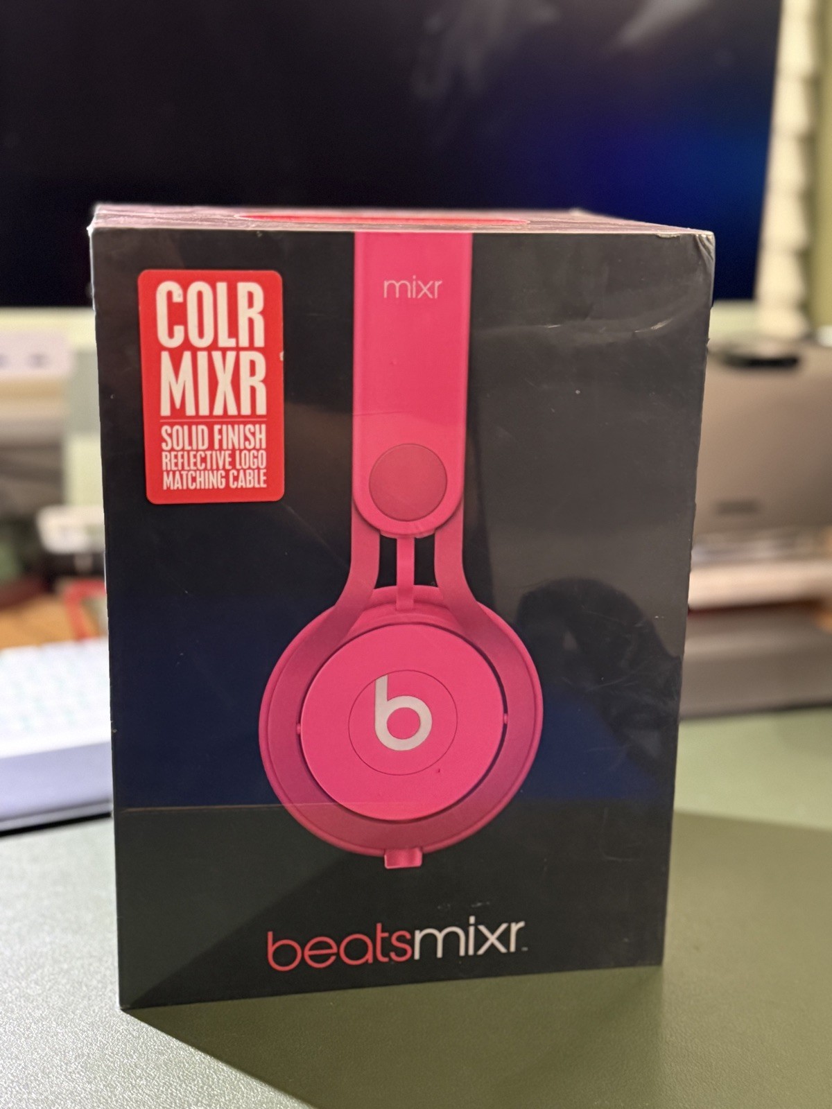 Beats By Dr. Dre Mixr – On Ear Wired Headphones (Mixr Pink Color), New 🔥🔥🔥