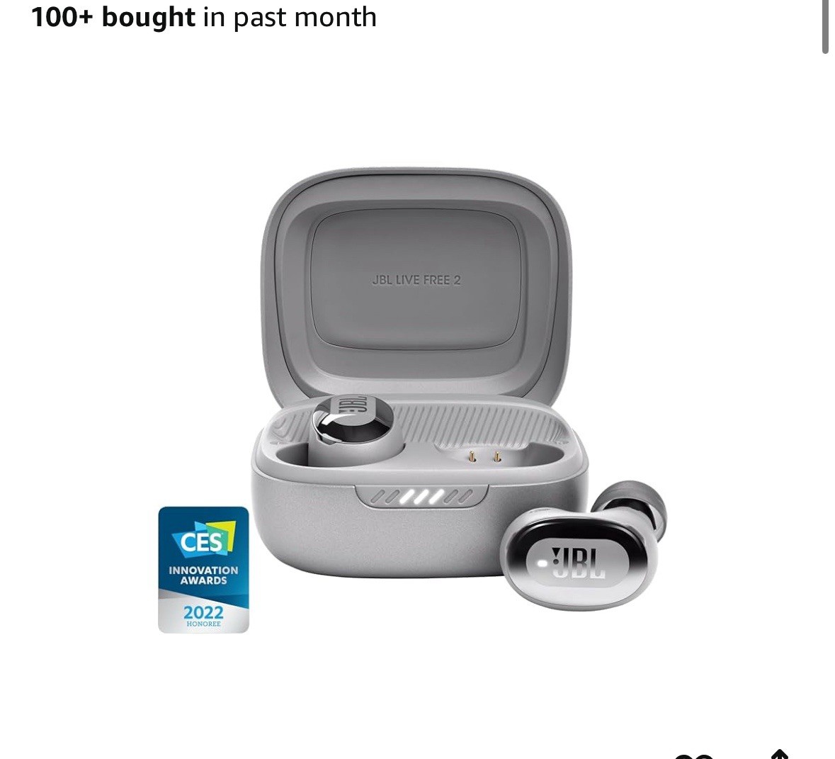 JBL Live Free 2 TWS True wireless Noise Cancelling earbuds
