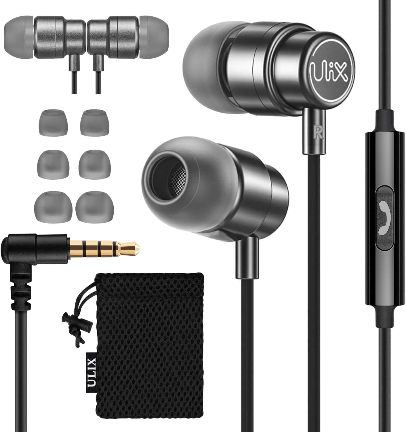 Rider Wired Earbuds In-Ear Headphones, 5 Years Warranty, Earphones