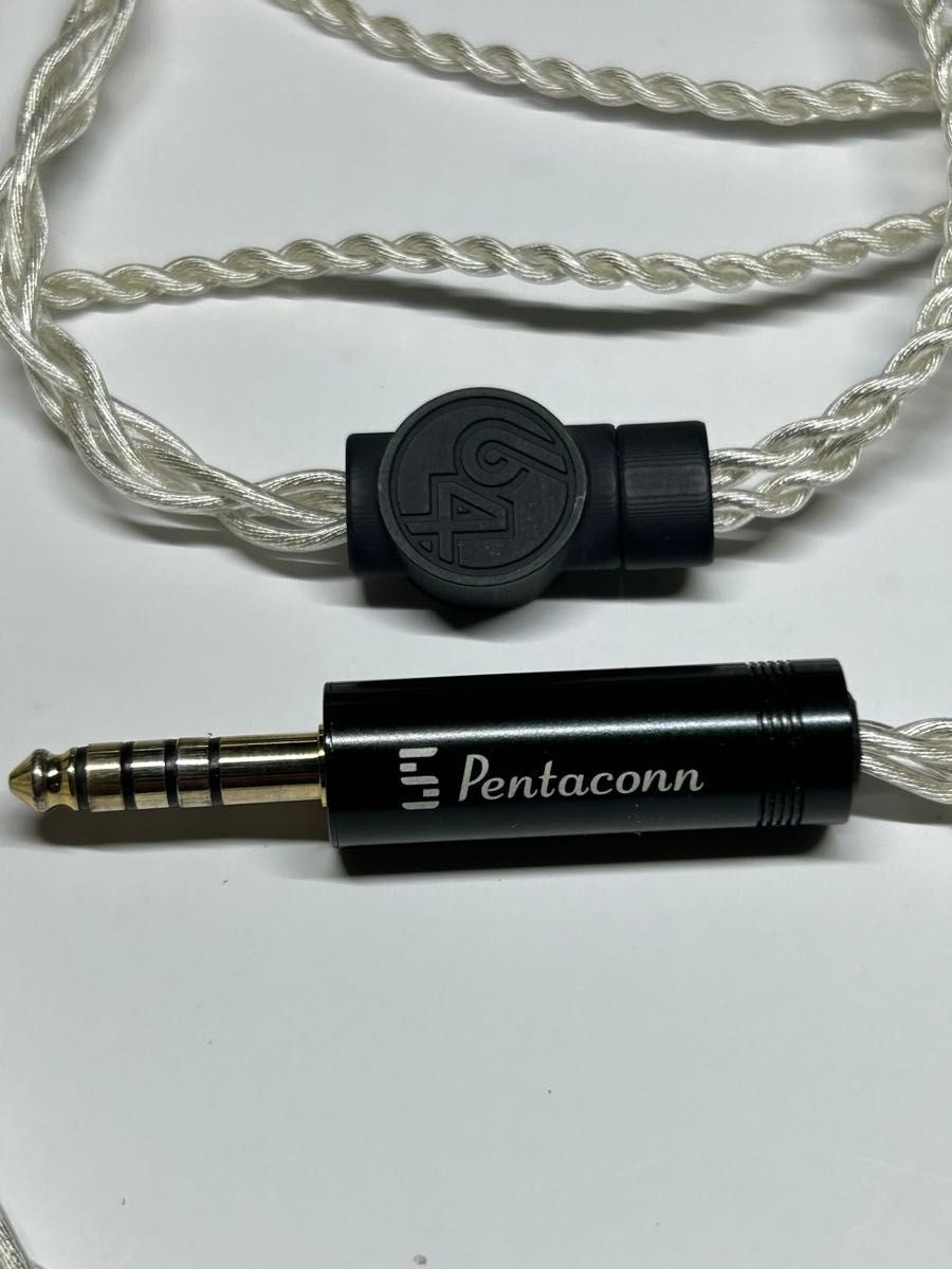 64 AUDIO Nio Universal IEM Earphones + Silver Premium Cable 4.4mm Pentaconn