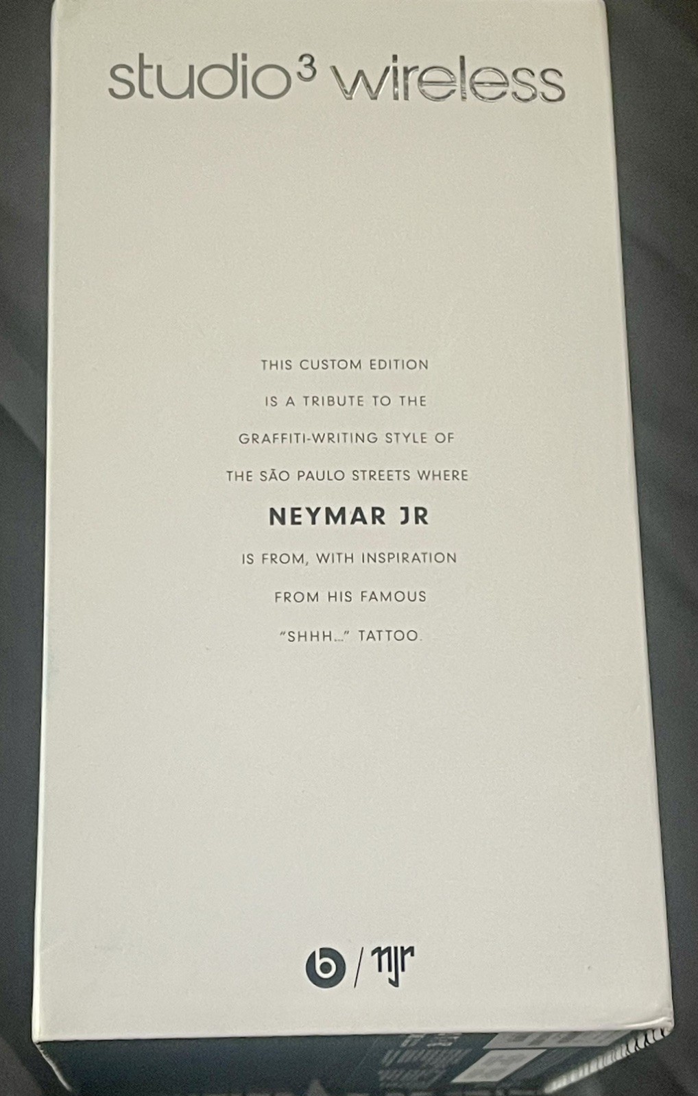 Rare Beats Studio 3 Wireless X Neymar Jr Custom Headphones Limited Edition