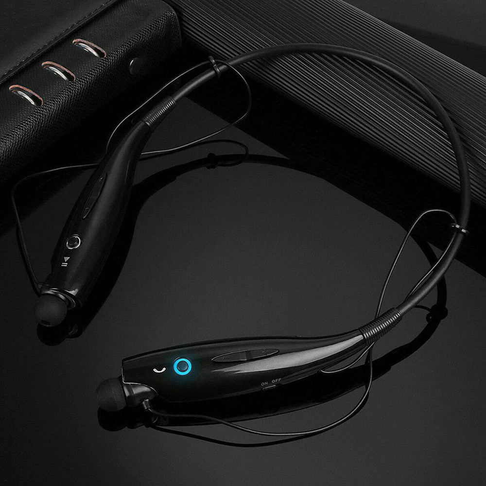 Bluetooth Neckband Wireless Headphones Mic Headset Stereo Earbuds Earphone