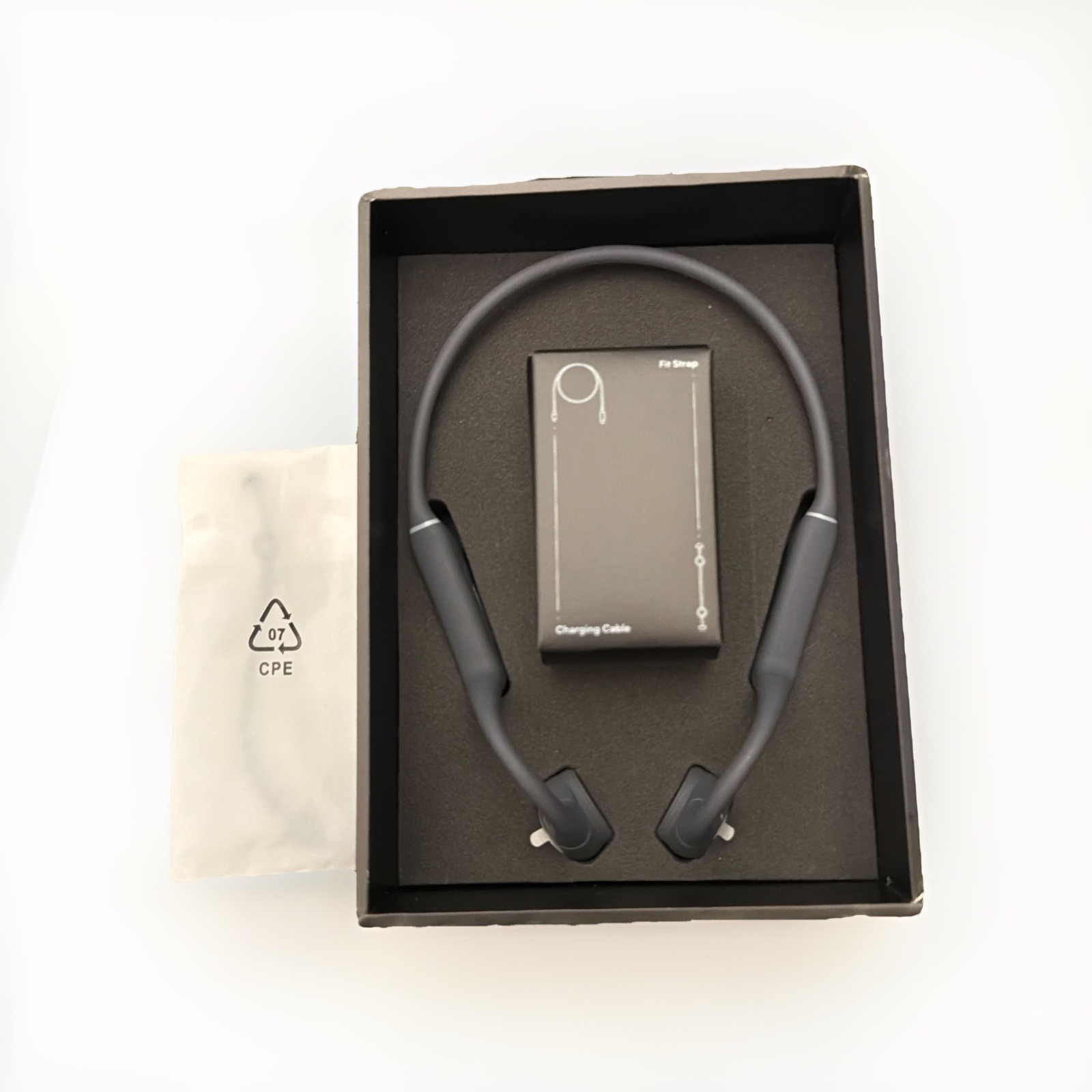 Raycon Bone Conduction Headphones (Gray) Model # RBB842
