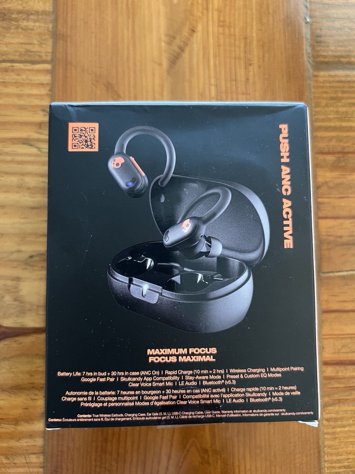 Skullcandy Push ANC Active True Wireless Earbuds IP67 Bluetooth New Sealed