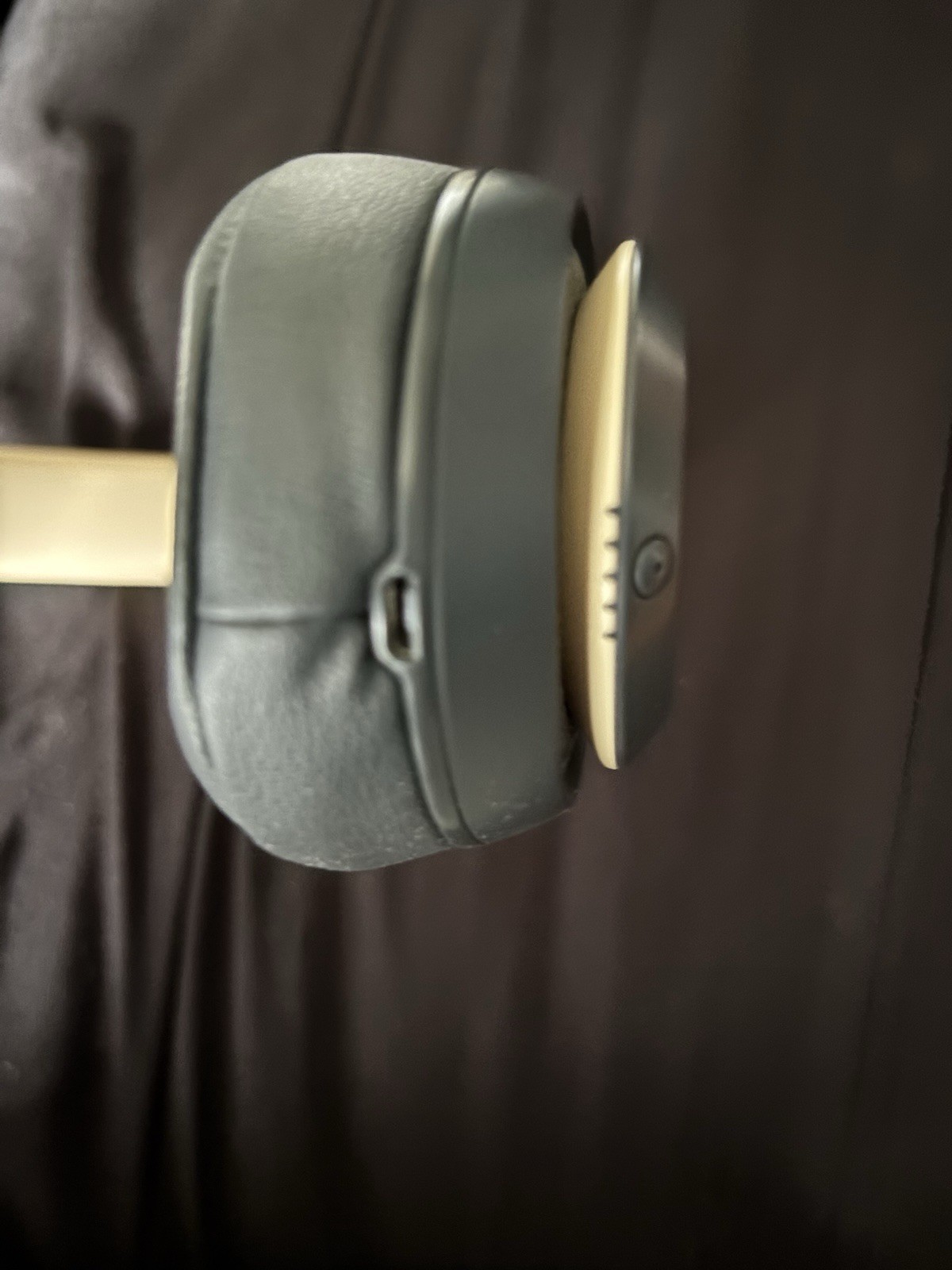 Beats by Dr. Dre Headband Headphones Black Beige with Carrying Case