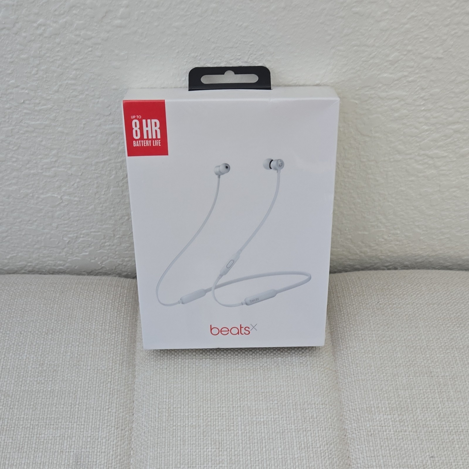 Beats by Dr. Dre BeatsX Bluetooth Wireless Neckband In-Ear Earbuds Mic Silver