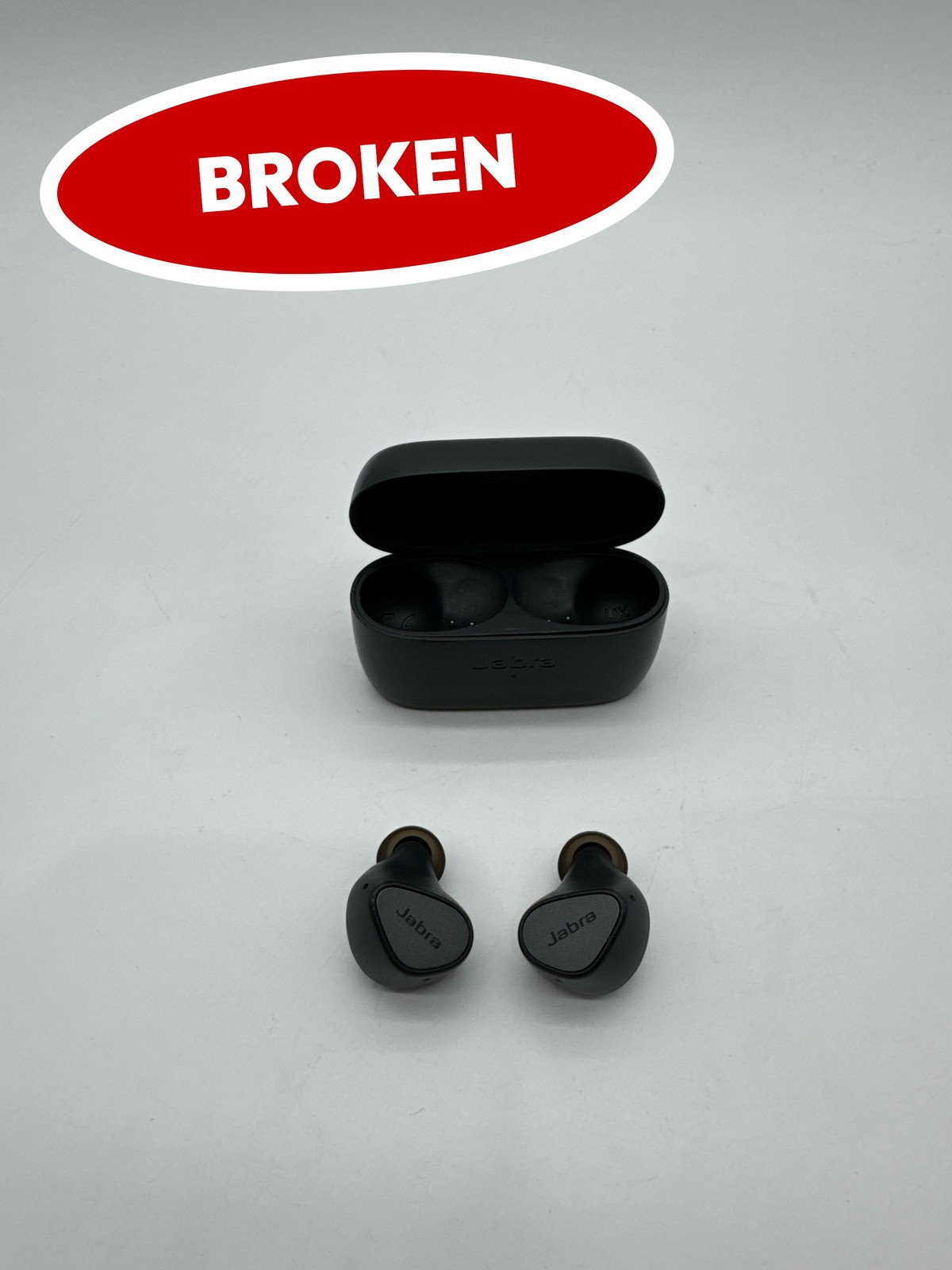 (BROKEN) Jabra Elite 4 True Wireless Earbuds Bluetooth ANC Dark Grey