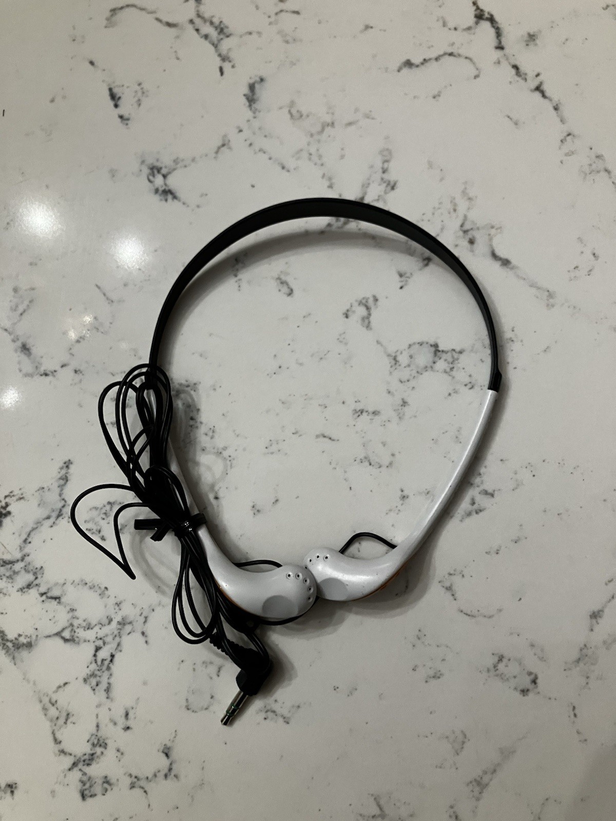 Sony Walkman MDR-W014 Sports Headphones White/Black/Orange