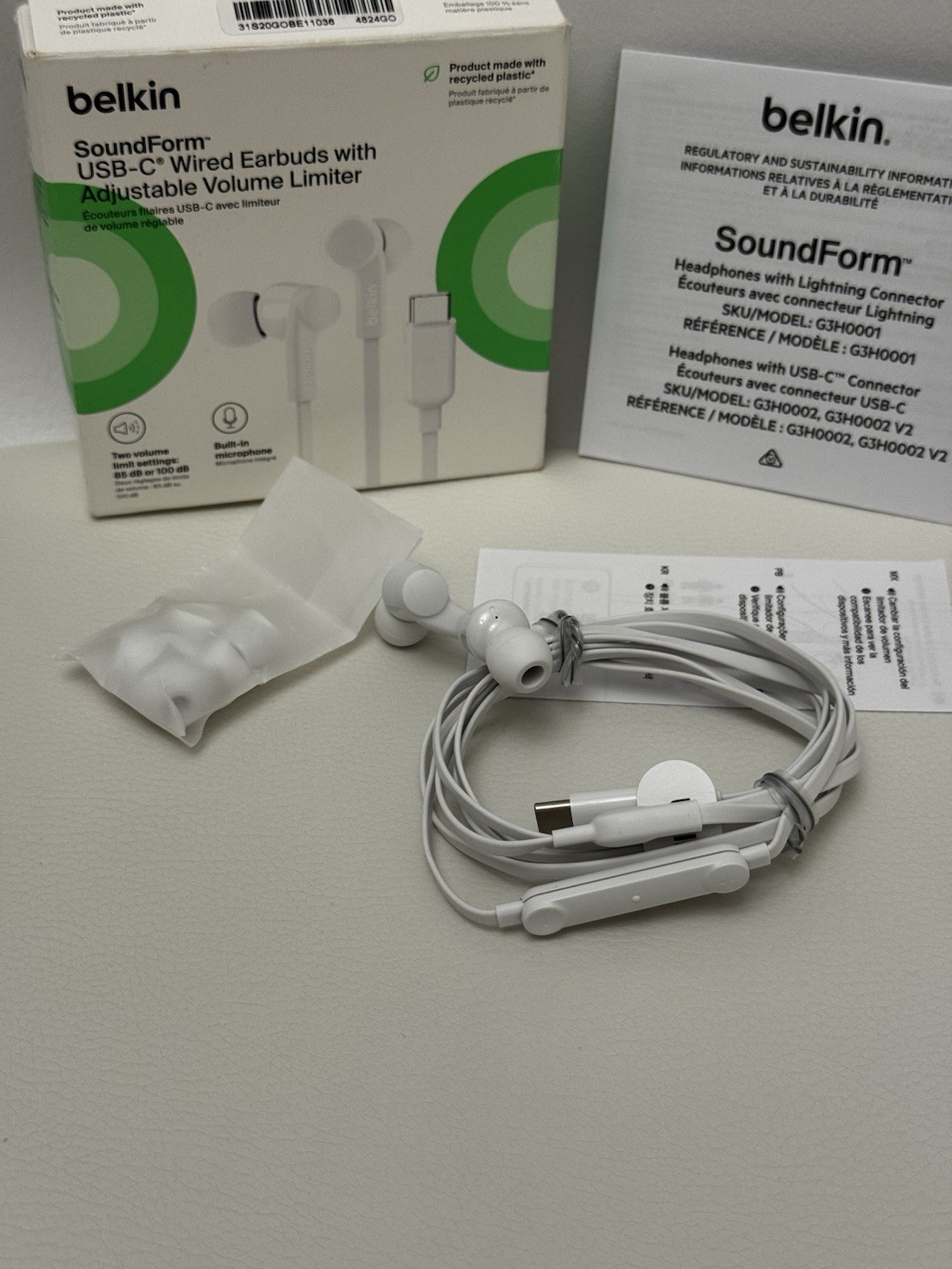 Belkin ROCKSTAR Headphones with USB-C Connector [USB-C Headphones]