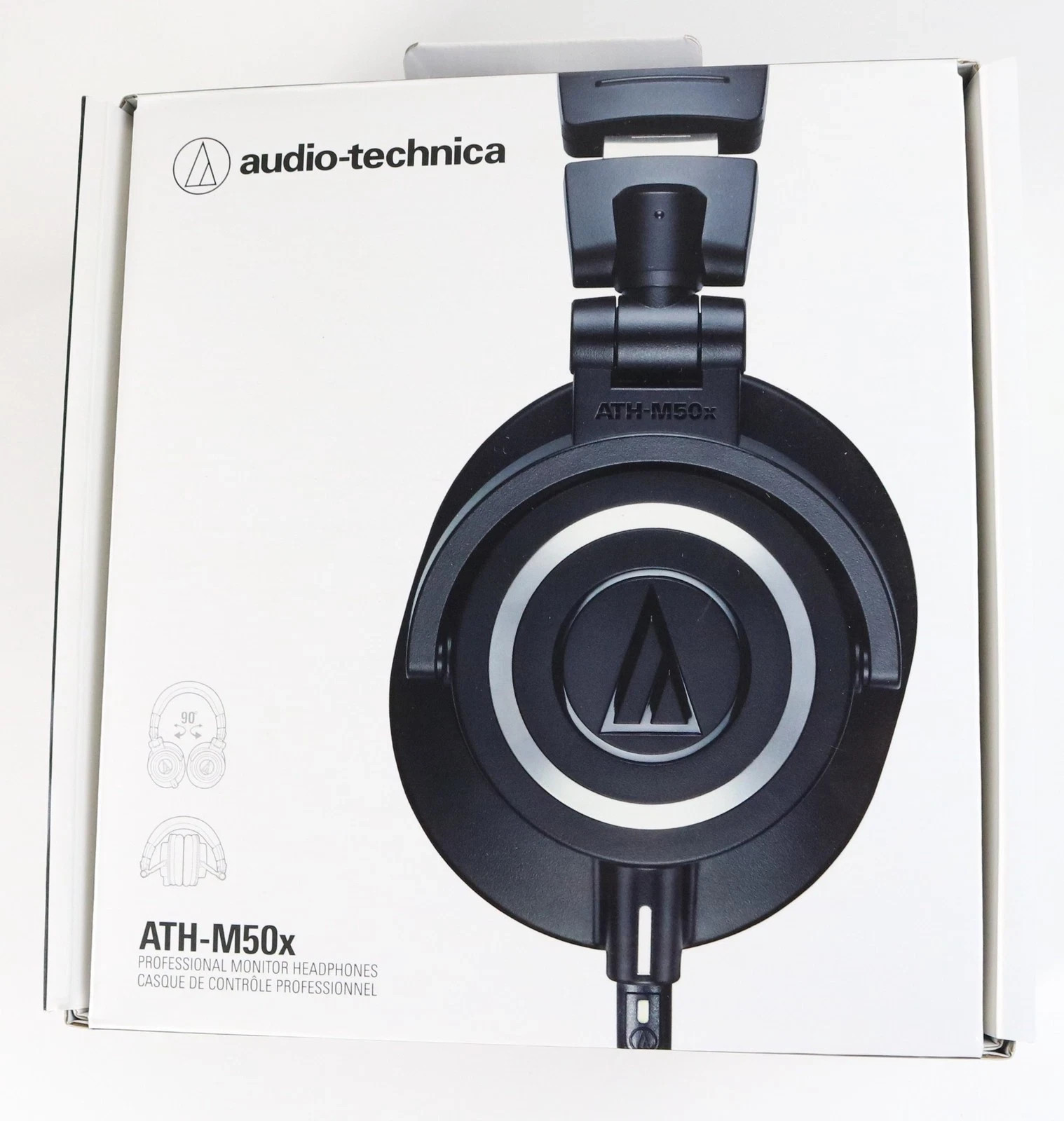 NEW Audio-Technica ATH-M50X Professional Over Ear Headphones – Black AUTHENTIC