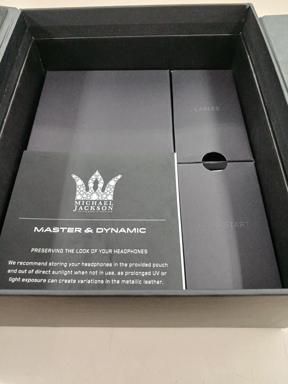 Master & Dynamic MW50+ MJ Edition Wireless Over/On-Ear Headphones Black/Gold