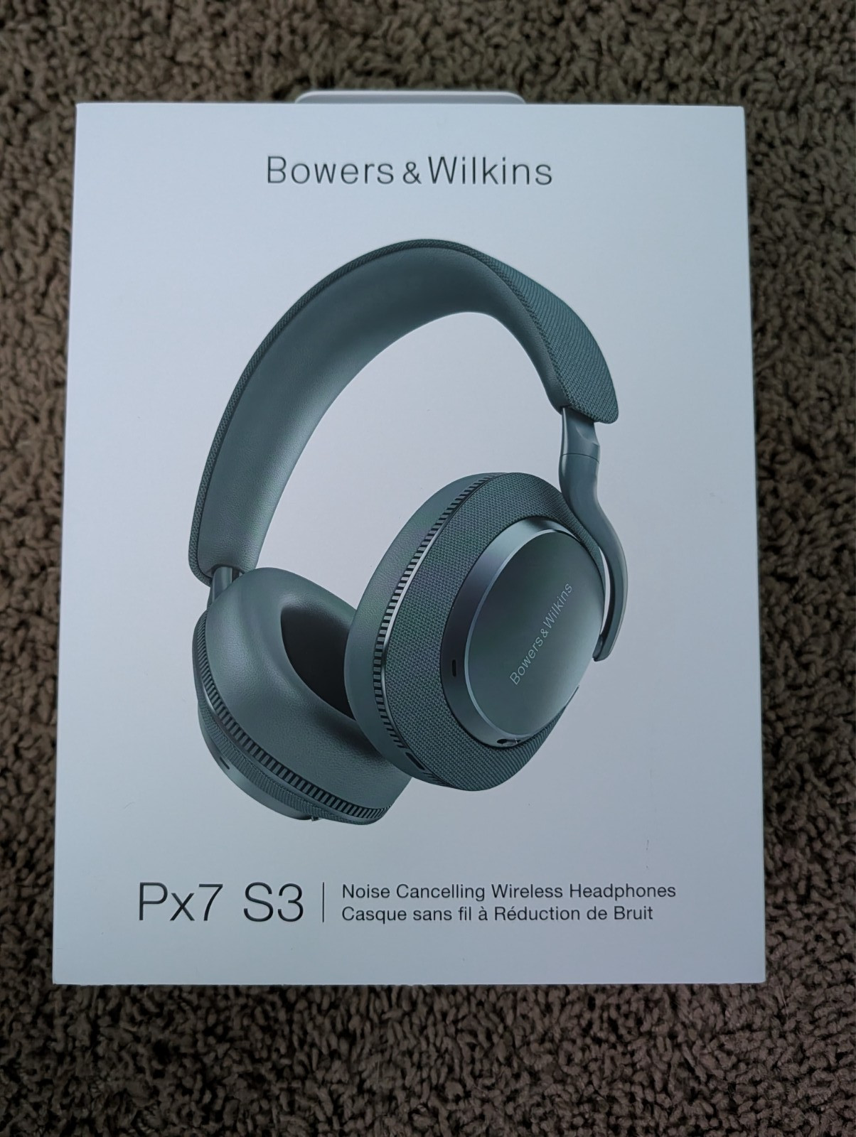 Bowers & Wilkins Px7 S3 Wireless Headphones – Frost Blue – MINT Condition